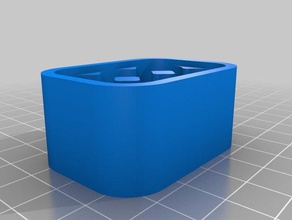 boitier piles aa 18 unité de s - couvercle 21mm les conteneurs personnalisé 3d print model - Mito3D