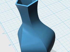 pentagon vase 3d-drucken 3d print model - Mito3D