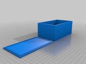 deckbox containers customized 3d print model - Mito3D