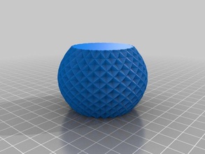 mon carré personnalisé vase customizer décor 3d print model - Mito3D