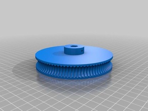 filament extruder's worm gear engineering customized 3d print model - Mito3D