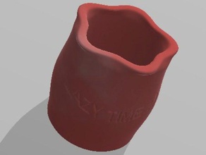 pigro vaso 3d print model - Mito3D