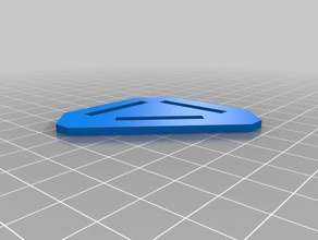 strap-Teiler Dreieck Teile Gurt 3d print model - Mito3D