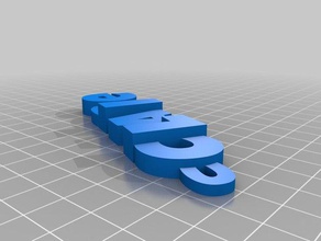 claire organizasyon özelleştirilmiş 3d print model - Mito3D