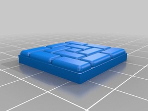 dnd terreno giocattolo & accessori di gioco piastrelle dungeon tiles rpg piastrella le 3d print model - Mito3D