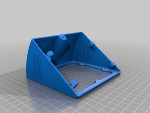 di3 lcd angler air vents 3d printer parts 3d print model - Mito3D