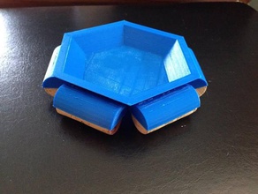 hexagonal flotation apparatus vehicles engineering makeitfloat middle school science steam stem tvy 3d print model - Mito3D