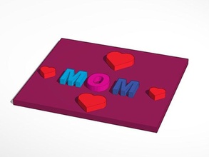 mom fashion 3d print model - Mito3D