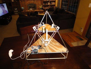 yazzo polybot ahududu edition diğer delta robot openscad tetrahedron 3d print model - Mito3D