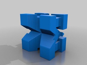 Universität michigan 'm' Schilder & logos 3d print model - Mito3D