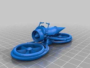 magnus hoverbike 3d baskı 3d print model - Mito3D