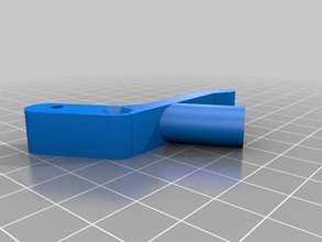 filamento del tubo minimalista mk7 extrusora brazo 3d de la impresora extrusoras mk8 reprap actualización 3d print model - Mito3D