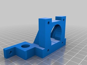 z motor mount remix smartrapcore - 10mm version 3d printer parts 3d print model - Mito3D