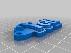 noms yoli organização personalizado 3d print model - Mito3D