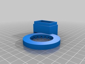 my customized circular blower 3d printer parts 3d print model - Mito3D