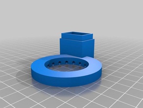 il mio personalizzato circolare del soffiatore Stampante 3d parti su misura 3d print model - Mito3D