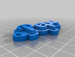 nom pepe organización personalizado 3d print model - Mito3D