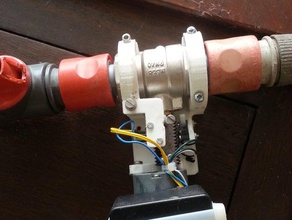 motorized valve diy irrigation watering 3d print model - Mito3D