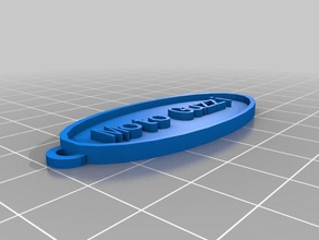moto guzzi Schlüsselanhänger angepasst 3d print model - Mito3D