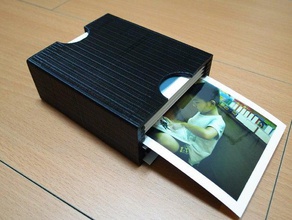 polaroid photo storage box tool holders & boxes 3d print model - Mito3D