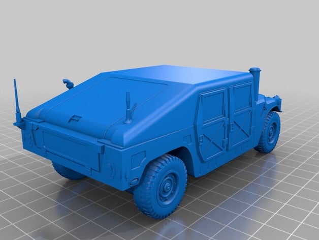 hummer vehicles 3D print model - Mito3D