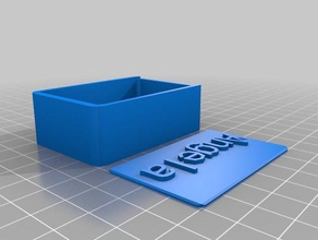 angela Container kundengebundene 3d print model - Mito3D