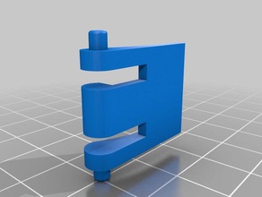 hp keyboard leg replacment computer 3d print model - Mito3D
