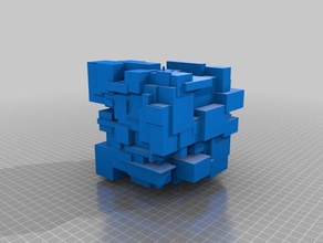 my customized greeble math art 3d print model - Mito3D
