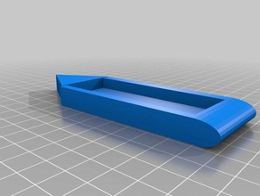 bateau sur le canal de test 1 L'impression 3d 3d print model - Mito3D
