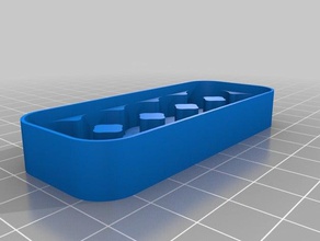 10 x aa ust kapak los contenedores personalizado 3d print model - Mito3D