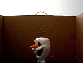 olaf scary without arms scans & replicas makerbotdigitizer scan 3d print model - Mito3D