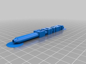 bic word pen ethan office customized 3d print model - Mito3D