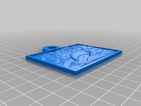 il mio personalizzato lithopanev2 2d art su misura 3d print model - Mito3D