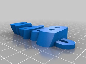 belen organização personalizado 3d print model - Mito3D