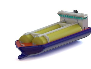 mein Eintrag machen, float Herausforderung makeitfloat Boot Münzen engineering euro Mitte der Schule Wissenschaft Dampf Stamm tvy Wasser 3d print model - Mito3D