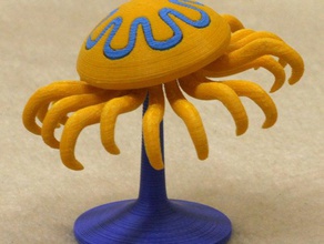 jelly fish animals cinema 4d 3d print model - Mito3D