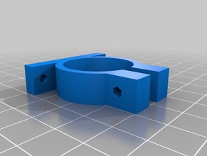 montagem do grampo tubo de 25mm hobby cnc monte 3d print model - Mito3D