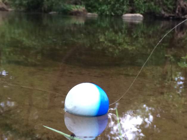 pesca bobber esporte & ao ar livre de engenharia makeitfloat ensino médio ciência vapor haste tvy 3D print model - Mito3D