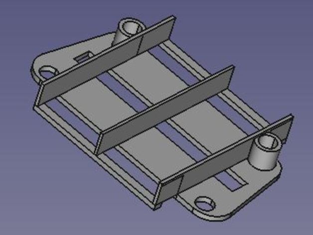 esc Halter forzmr Rahmen r c Fahrzeuge die esc-Taste zmr250 3D print model - Mito3D