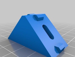 2020 Alu-Profil 90 Grad-Winkel 3d-Drucker Teile 20x20 alumunium Halterung Ecke 3d print model - Mito3D