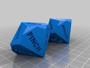 sucio decenas los dados adulto 3d print model - Mito3D