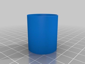 piccolo z-cicatrice cucitura prova di coppa del vaso i contenitori su misura 3d print model - Mito3D