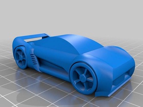 first car automotive auto sports concept vehicle 3d print model - Mito3D