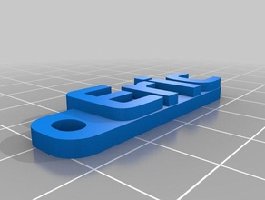 eric l Anahtarlık organizasyon özelleştirilmiş 3d print model - Mito3D