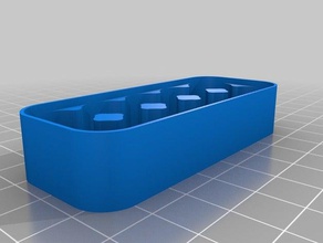 10 x aa ust kapak i contenitori su misura 3d print model - Mito3D