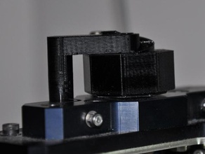z-knob stop makergear m2 dual 3d printer accessories knob stay z-stage 3d print model - Mito3D