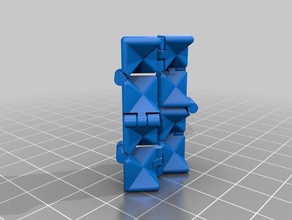 fidget estrelas pequenas mecânico de brinquedos personalizado 3d print model - Mito3D