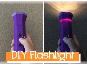 diy homemade flashlight tools engineeringproject light lightitup lights makeredchallenge middle school scienceproject steam stem technology tvy 3d print model - Mito3D