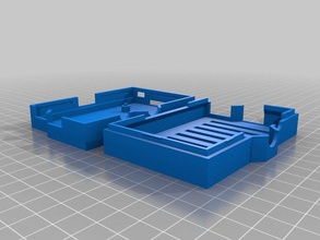 raspberry pi case based raspi electronics 3d print model - Mito3D