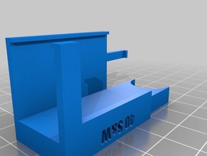lee load master coque curseur adaptateur 40 s&w pièces sw arrimeur reloding 3d print model - Mito3D